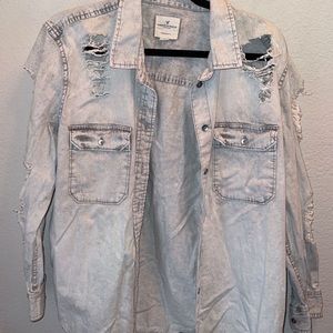 Womens American Eagle Button Down